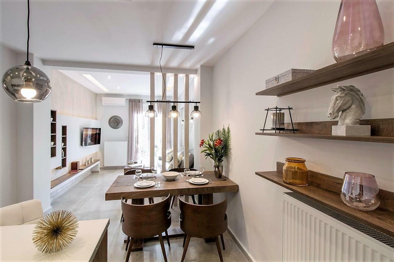 Metro Apartment Szaloniki Kültér fotó