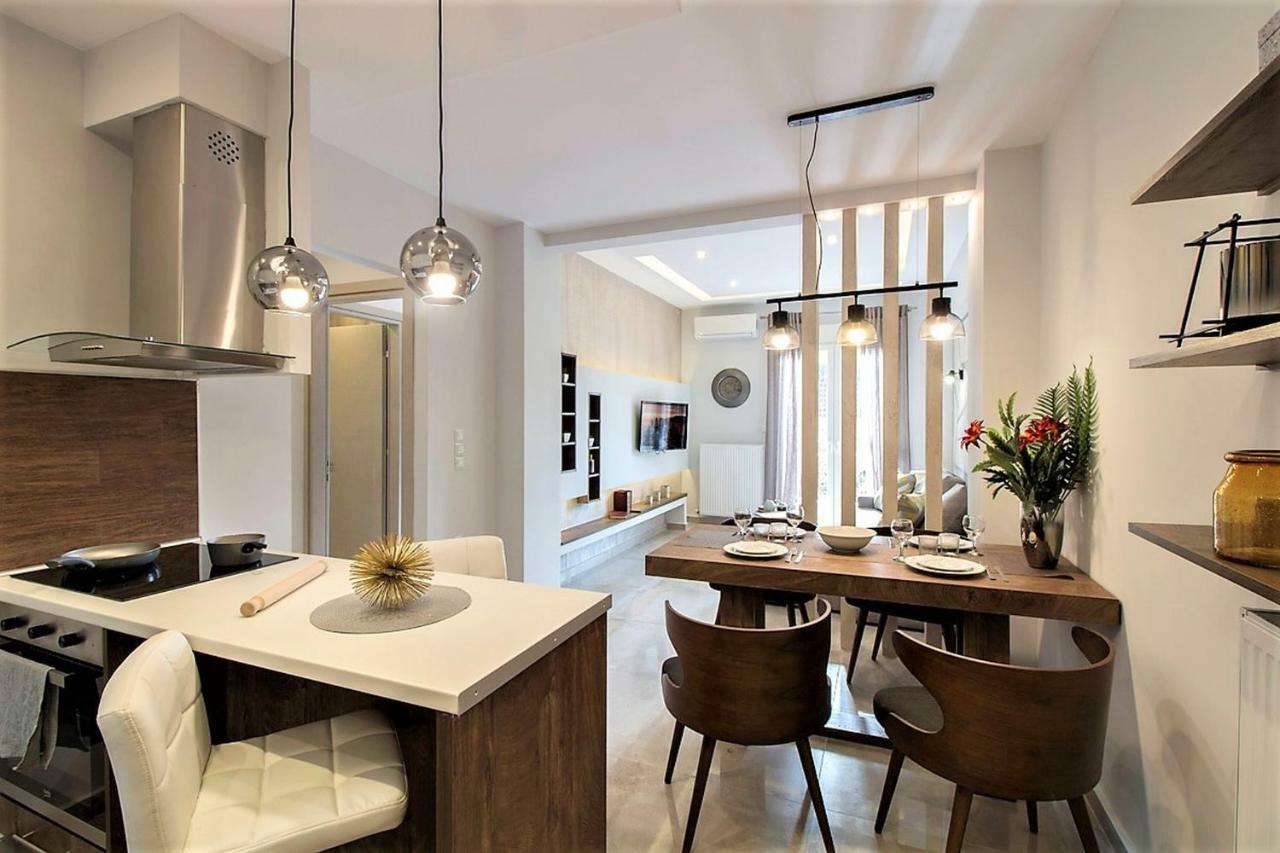 Metro Apartment Szaloniki Kültér fotó